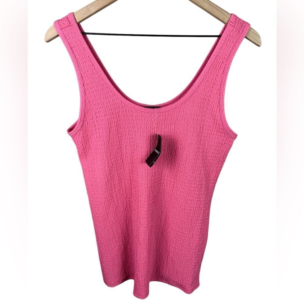 Torrid Pink Textured Tank Top